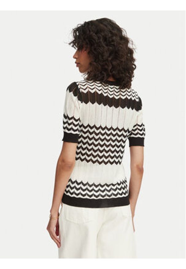 Artigli Sweter ACMA004828 Biały Regular Fit. Kolor: biały. Materiał: wiskoza