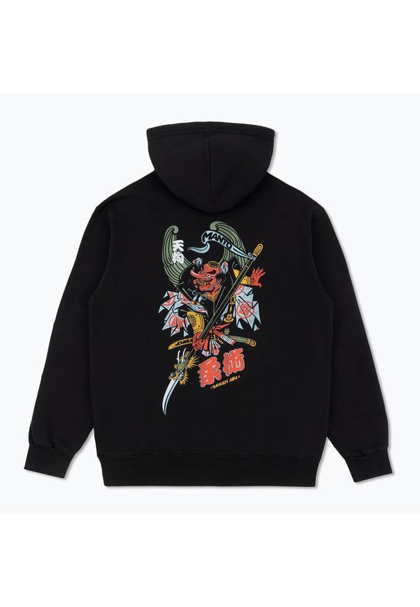 Bluza MANTO Tengu. Kolor: czarny. Sport: fitness
