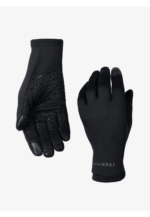 Rękawiczki polarowe Trekmates Ogwen Stretch Grip Glove. Kolor: czarny. Materiał: polar