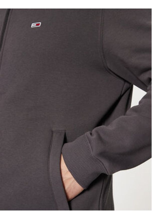 Tommy Jeans Bluza DM0DM20340 Szary Regular Fit. Kolor: szary. Materiał: bawełna