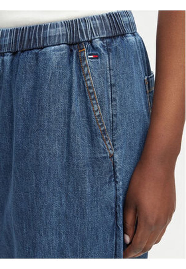 Tommy Jeans Jeansy DW0DW23008 Niebieski Wide Leg. Kolor: niebieski