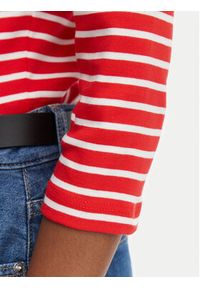 TOMMY HILFIGER - Tommy Hilfiger Bluzka Cody Boat-Nk WW0WW49928 Biały Regular Fit. Kolor: biały. Materiał: bawełna #2