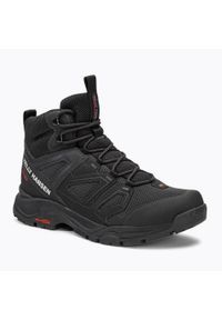 Buty trekkingowe męskie Helly Hansen Stalheim HT. Wysokość cholewki: za kostkę. Zapięcie: sznurówki. Kolor: czarny. Materiał: syntetyk, tkanina, materiał. Szerokość cholewki: normalna. Sport: turystyka piesza