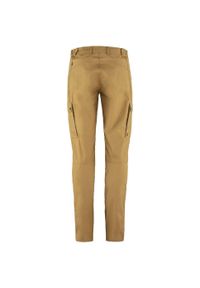 Fjällräven - Spodnie outdoorowe damskie Fjallraven Stina Trousers. Kolor: brązowy