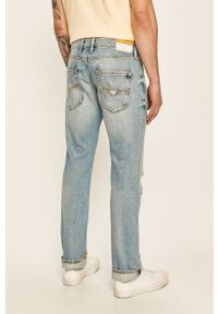 Guess Jeans - Jeansy Vermont. Kolor: niebieski. Materiał: bawełna, jeans, denim #2