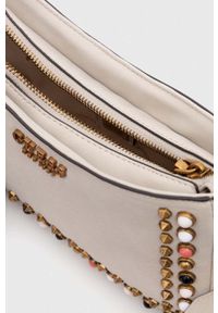 Guess torebka kolor beżowy. Kolor: beżowy. Wzór: aplikacja. Dodatki: z aplikacjami #6