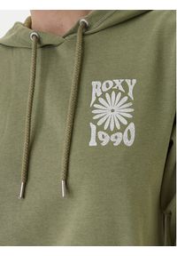 Roxy Bluza Surf Stoked Terry Vint ERJFT05062 Khaki Relaxed Fit. Kolor: brązowy. Materiał: syntetyk #3