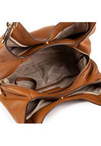 MICHAEL Michael Kors Torebka Lillie 30T9G0LE3L Brązowy. Kolor: brązowy. Materiał: skórzane #6