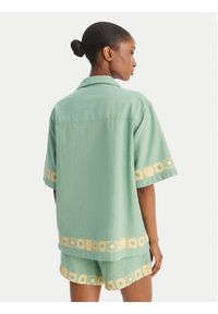 Quiksilver Koszula Bahamas EQWWT03145 Zielony Relaxed Fit. Kolor: zielony. Materiał: bawełna #3