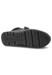 Czarne Botki Rieker Ocieplane Buty Damskie. Okazja: na co dzień. Wysokość cholewki: przed kolano. Zapięcie: sznurówki. Kolor: czarny. Materiał: materiał. Szerokość cholewki: normalna. Sezon: zima. Styl: casual, klasyczny, sportowy #7