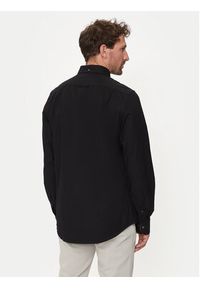 GANT - Gant Koszula Oxford 3230115 Czarny Slim Fit. Kolor: czarny. Materiał: bawełna #5