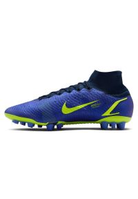 Buty piłkarskie Nike Superfly 8 Elite Ag M CV0956-574 niebieskie niebieskie. Nosek buta: okrągły. Kolor: niebieski. Materiał: materiał, tkanina, syntetyk. Szerokość cholewki: normalna. Sezon: zima. Sport: piłka nożna #2
