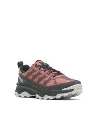 Buty trekkingowe damskie Merrell Speed Eco Wp. Zapięcie: sznurówki. Kolor: wielokolorowy. Materiał: tkanina, materiał, syntetyk. Szerokość cholewki: normalna