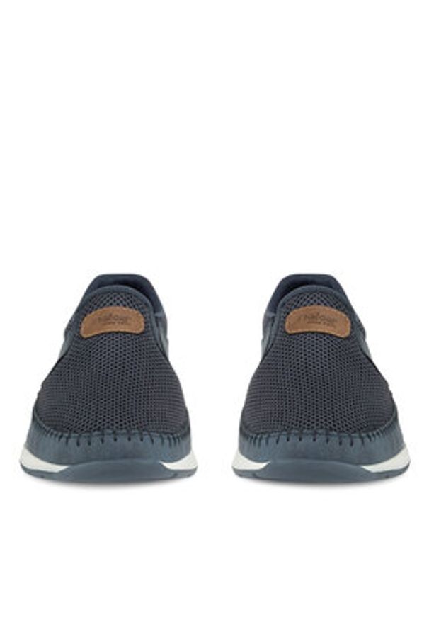 Rieker Półbuty 11954-14 Granatowy. Kolor: niebieski. Materiał: materiał