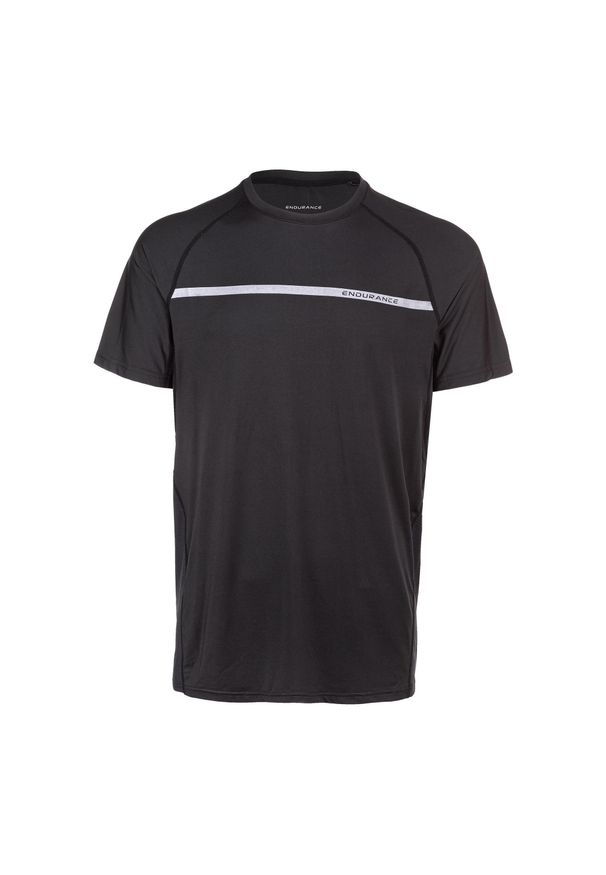 ENDURANCE - Koszulka Endurance Serzo. Kolor: czarny. Sport: bieganie
