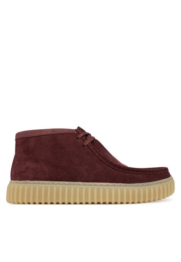 Trzewiki Clarks. Kolor: czerwony