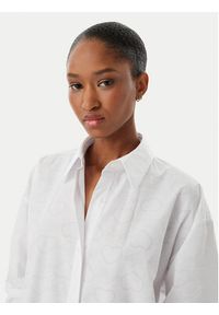 Hugo - HUGO Koszula Elisana 50559860 Biały Regular Fit. Kolor: biały. Materiał: bawełna #2