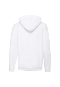 FRUIT OF THE LOOM - Lekka Bluza Z Kapturem Dla Dzieci. Typ kołnierza: kaptur. Kolor: biały