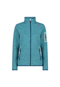 Bluza damska turystyczna CMP. Kolor: niebieski. Materiał: polar