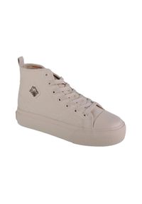 Buty sportowe do chodzenia damskie, Kappa Viska OC. Kolor: beżowy. Materiał: tkanina, guma. Sport: turystyka piesza