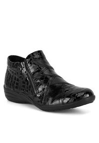 Remonte Półbuty R7674-04 Czarny. Kolor: czarny. Materiał: skóra #6