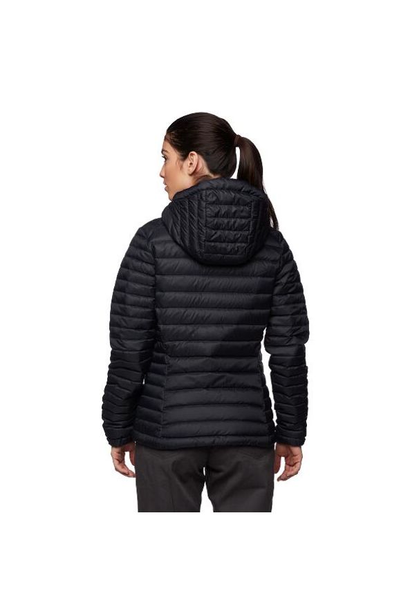 Kurtka puchowa damska Black Diamond Access Down Hoody. Kolor: czarny. Materiał: puch