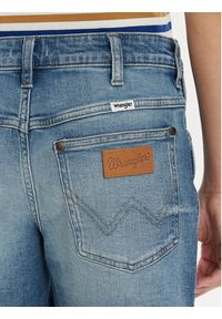 Wrangler Szorty jeansowe 112351036 Niebieski Boyfriend Fit. Kolor: niebieski. Materiał: bawełna #5