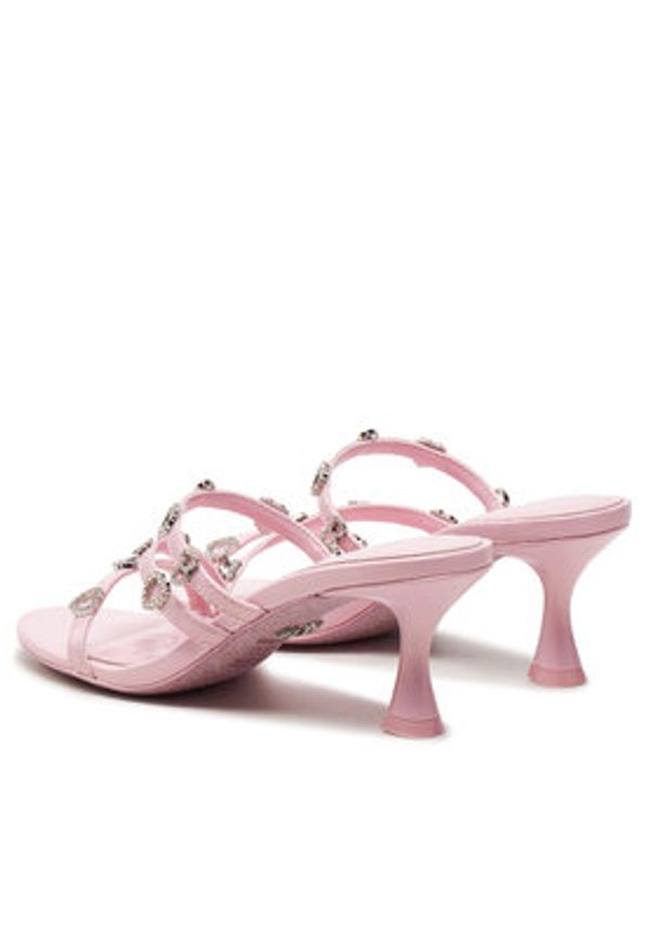 Aldo Klapki Barbieblvd 13823248 Różowy. Kolor: różowy. Materiał: skóra
