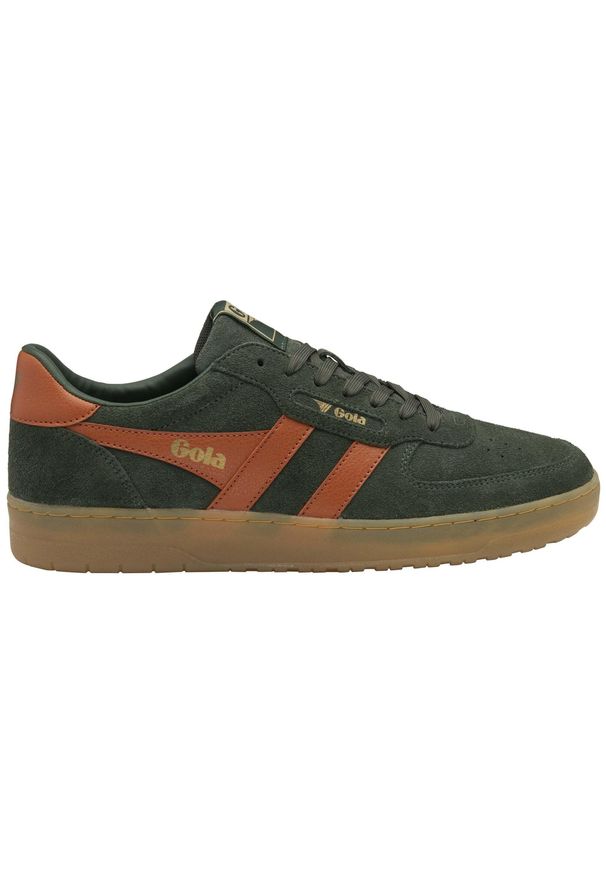 Sneakersy Gola Hawk Suede '86. Kolor: zielony