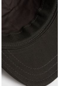 Superdry czapka bawełniana kolor szary z aplikacją. Kolor: szary. Materiał: bawełna. Wzór: aplikacja #3