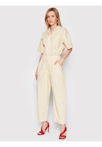 Levi's® Kombinezon Scrunchie A1866-0000 Beżowy Relaxed Fit. Kolor: beżowy. Materiał: bawełna #1