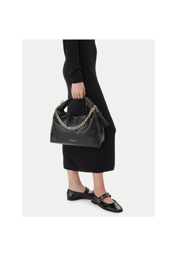 Torebka Pepe Jeans. Kolor: czarny