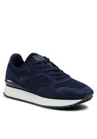 GANT - Sneakersy Gant Bevinda 24538676 Marine G69. Kolor: niebieski. Materiał: materiał #1