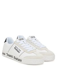 Versace Jeans Couture Sneakersy 80YA3SK6 ZPB82 Biały. Kolor: biały. Materiał: skóra #5