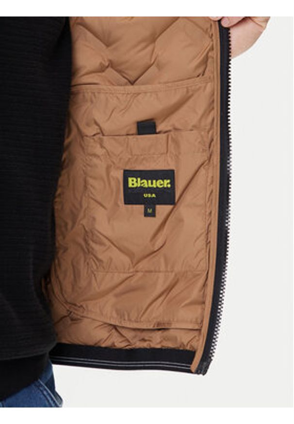 Blauer Kurtka puchowa 25WBLUC03233 Zielony Regular Fit. Kolor: zielony. Materiał: syntetyk