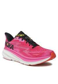 HOKA - Hoka Buty do biegania Clifton 9 1127896 Różowy. Kolor: różowy. Materiał: materiał #4