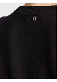 Guess Sweter W3RR06 Z2ZK2 Czarny Relaxed Fit. Kolor: czarny. Materiał: wiskoza #3
