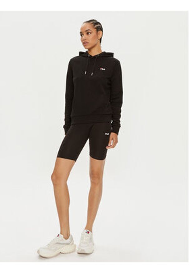 Fila Bluza FAW0703 Czarny Regular Fit. Kolor: czarny. Materiał: bawełna