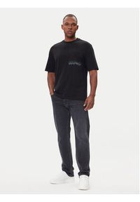 Hugo - HUGO T-Shirt Nogoste 50549120 Czarny Regular Fit. Kolor: czarny. Materiał: bawełna #3