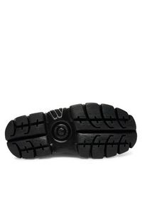 NEW ROCK Sneakersy M-120N-C26 Czarny. Kolor: czarny. Materiał: skóra #5