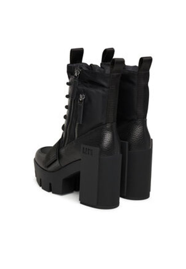 United Nude Trzewiki Grip Combat Mid 1096201165 Czarny. Kolor: czarny. Materiał: skóra
