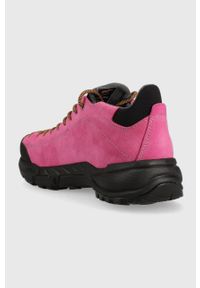 Zamberlan buty Free Blast Suede damskie kolor różowy. Zapięcie: sznurówki. Kolor: różowy. Materiał: materiał, skóra, zamsz, guma. Szerokość cholewki: normalna #4