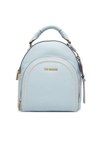 Love Moschino - LOVE MOSCHINO Plecak JC4094PP1OLI0701 Błękitny. Kolor: niebieski. Materiał: skóra #1