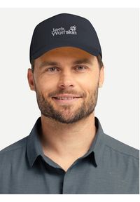 Jack Wolfskin Czapka z daszkiem Baseball Cap A65769 Granatowy. Kolor: niebieski. Materiał: poliester #4