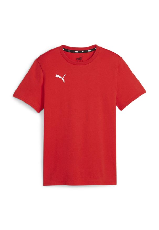 Koszulka dla dzieci Puma teamGOAL Casuals. Kolor: wielokolorowy, biały, czerwony. Sport: piłka nożna