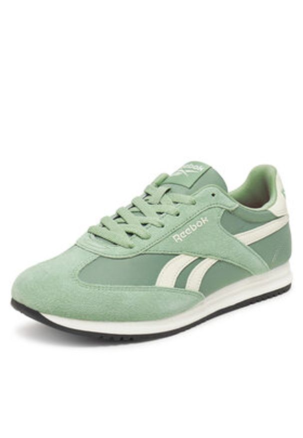 Reebok Sneakersy FIORI AR30309WKCU Zielony. Kolor: zielony. Materiał: zamsz, skóra