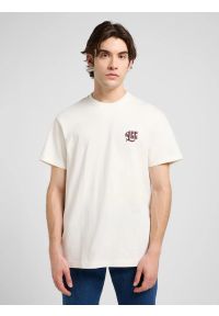 Lee - MESKA KOSZULKA LEE RELAXED GRAPHIC TEE ECRU 112370511 #1
