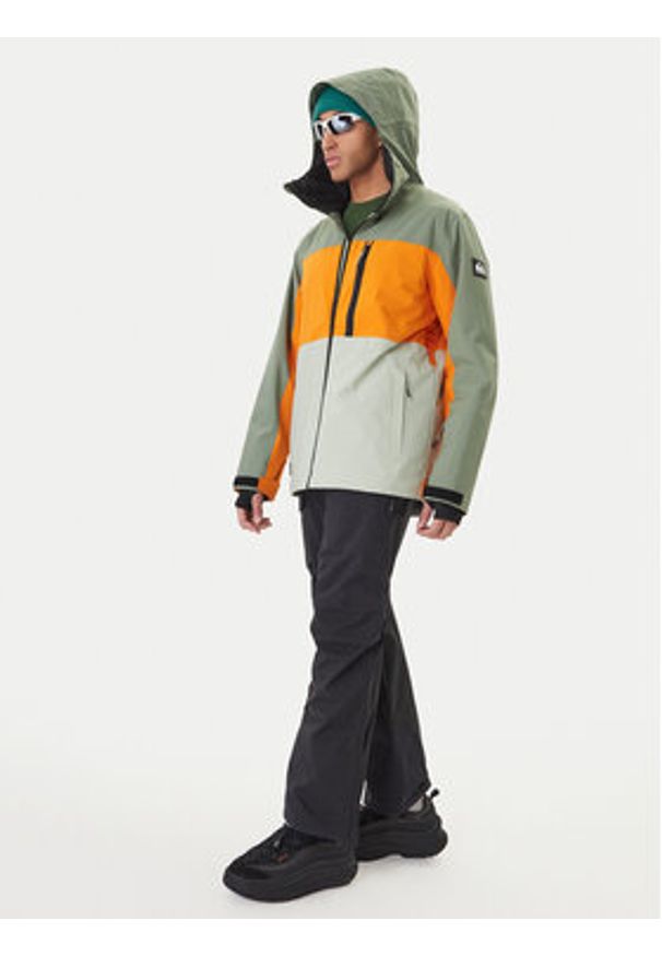 Quiksilver Spodnie snowboardowe Utility EQYTP03220 Czarny Modern Fit. Kolor: czarny. Materiał: syntetyk. Sport: snowboard