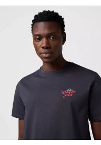 Wrangler - MĘSKA KOSZULKA WRANGLER GRAPHIC TEE FADED BLACK 112371486 #8