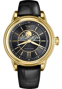 AVIATOR - Zegarek Aviator Zegarek damski Aviator V.1.33.1.344.4 czarny. Kolor: czarny #1